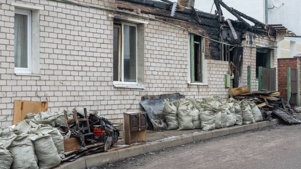 Professional Fire Damage Removal technician working in Issaquah, WA